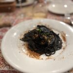 イカスミのスパゲッティ