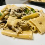 ポルチーニと色々キノコのクリームソース